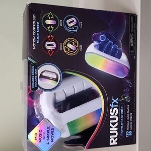 RUKUS Just Play RUKUSfx Motion-Controlled Music Mixer, Lights and Sounds Music,